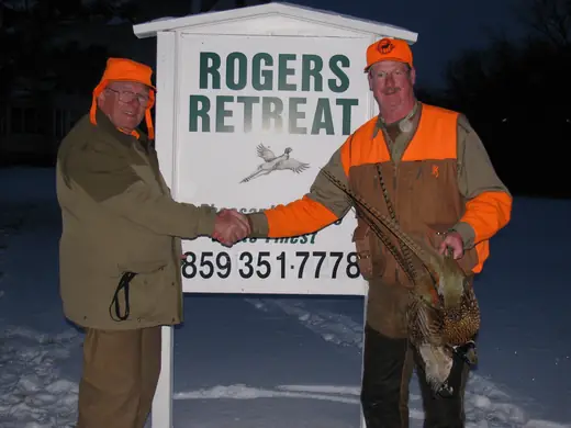 South Dakota Pheasant Hunt — photograph from the Gunners Taxidermy gallery