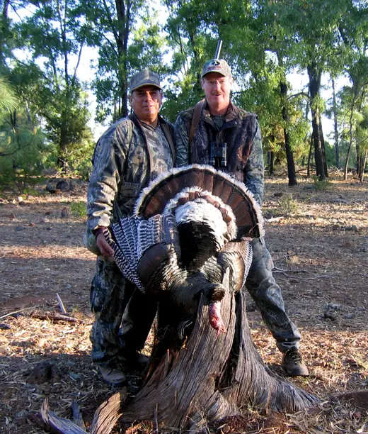 Gould's Turkey Hunts — photograph from the Gunners Taxidermy gallery